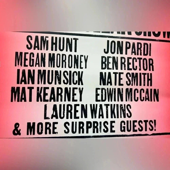 Hatch Print | The Ryman, poster. Bobby Bones and the Raging Idiots 4/24 - Picture 5 of 12